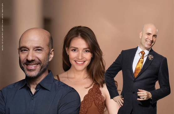 תמונת מופע: גיל שוחט מארח את דרור קרן ורויטל זלצמן